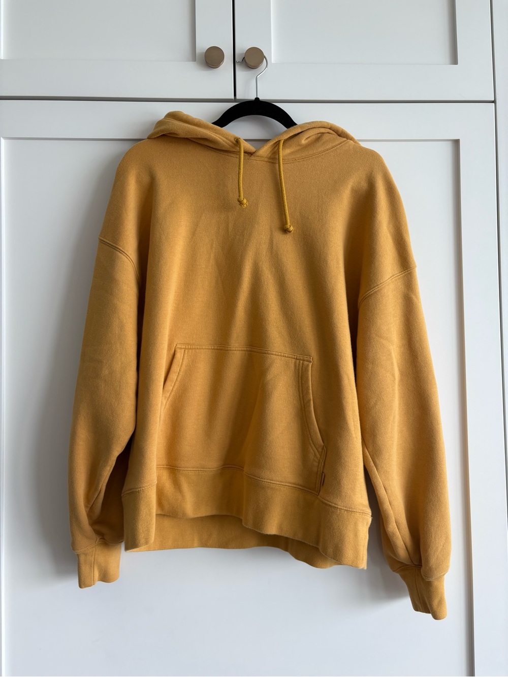 TNA Cozy Mustard Fleece-Lined Hoodie